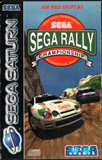 Sega Saturn Sega Rally Championship (In doos), Spelcomputers en Games, Games | Sega, Zo goed als nieuw, Verzenden