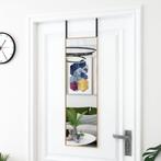 vidaXL Deurspiegel 30x100 cm glas en aluminium goudkleurig, Verzenden, Nieuw