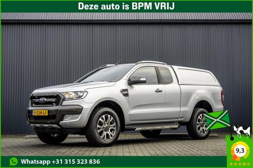 Ford Ranger 3.2 Wildtrak Supercab | 200 PK | 3.5T Trekgewich, Auto's, Bestelauto's, Lease, Automaat, Financial lease, Diesel, Zilver of Grijs