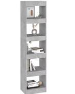 Betongrijze 4-Lagen Boekenplank, Huis en Inrichting, Verzenden, Nieuw