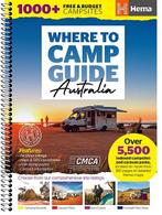 Campergids Where to Camp Guide Australie - Hema Maps, Nieuw, Verzenden