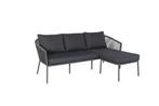 Chaise Longue Loungeset Limoges Antraciet Rope Baratti, Verzenden, Nieuw