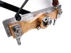 Very rare English special tool, saw tooth moulding machine,, Antiek en Kunst