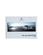 2010 PORSCHE 911 GT2 RS HARDCOVER BROCHURE DUITS, Nieuw, Porsche, Author
