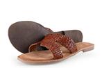 Lazamani Slippers in maat 41 Cognac | 10% extra korting, Kleding | Dames, Schoenen, Slippers, Overige kleuren, Verzenden, Lazamani