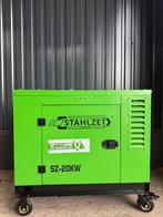 SZ-20KW STAGE V DIESELGENERATOR AGREGRAAT – 20 kVA, Nieuw, 10 tot 30 kVA, Dieselolie, Elektrisch startend