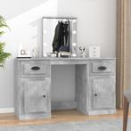 vidaXL Kaptafel met LED-verlichting 130x50x132,5 cm, Huis en Inrichting, Tafels | Kaptafels, Verzenden, Nieuw