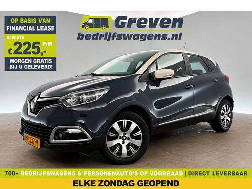 Renault Captur 1.2 TCe Dynamique AUT Airco Cruise LED Trekh, Auto's, Renault, Automaat, Benzine, Blauw, Verzenden