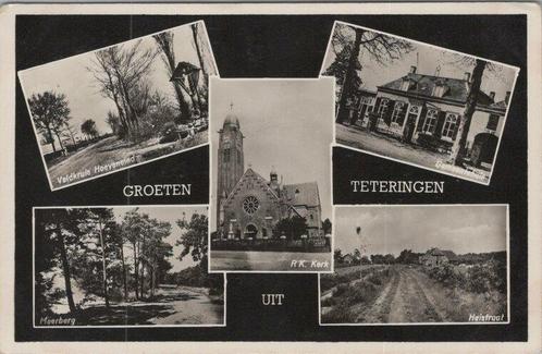 TETERINGEN - Meerluik Groeten uit Teteringen, Verzamelen, Ansichtkaarten | Nederland, Verzenden