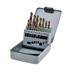 HSS Cobalt M35 borenset – 19-delig 1–10 mm – RVS boren –, Ophalen of Verzenden, Nieuw