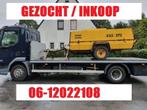 INKOOP  diesel compressor goed of met defect, Ophalen, Gebruikt