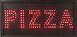 LED bord 'PIZZA' deluxe, Huis en Inrichting, Lampen | Overige, Verzenden