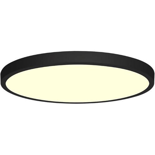 LED Paneel - Ø30 - 28W - Warm Wit 3000K - Mat Zwart - Opbouw, Doe-het-zelf en Verbouw, Bouwverlichting, Lamp met armatuur, Nieuw