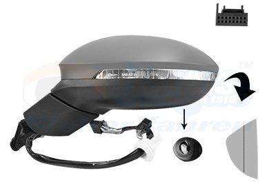 Buitenspiegel Elektrisch Volledig Links 11 Pin Primer Ges..., Auto-onderdelen, Spiegels, Nieuw, Volkswagen, Ophalen of Verzenden