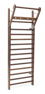 Nohrd WallBar - Walnoot - 14 treden, Sport en Fitness, Verzenden, Nieuw