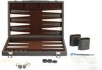 Backgammon ingelegd 38 x 24 cm zwart (Bordspellen & Puzzels), Hobby en Vrije tijd, Gezelschapsspellen | Bordspellen, Verzenden