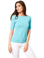 SALE -37% | Heine Shirt turquoise | OP=OP, Nieuw, Verzenden