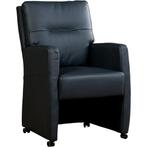 Leren eetkamerstoel Sharp - Toledo Marine (blauw) - Met, Huis en Inrichting, Stoelen, Eigentijds, Modern, Blauw, Nieuw, Leer