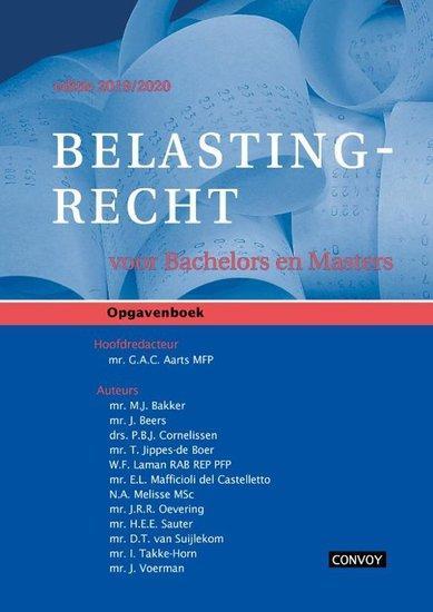 9789463171694 | Belastingrecht Bachelors Masters 2019-2020, Boeken, Studieboeken en Cursussen, Verzenden