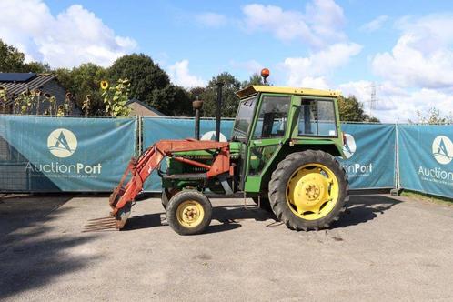 Veiling: Tractor John Deere 1040 Diesel 53.6pk met voorlader, Zakelijke goederen, Agrarisch | Tractoren, Gebruikt, John Deere