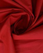 Poplin Katoen Rood Extra Breed (280 cm), Hobby en Vrije tijd, Stoffen en Lappen, Nieuw, Rood