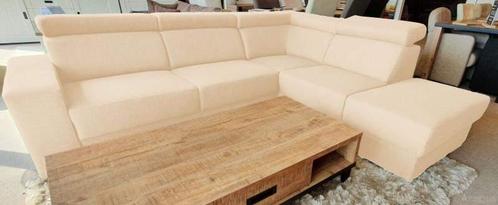 Loungebank Raalte - loungebanken - Creme, Huis en Inrichting, Banken | Sofa's en Chaises Longues, Nieuw, Stof