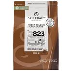 Callebaut Chocolade Callets Melk (C823) 2,5kg, Verzenden, Nieuw