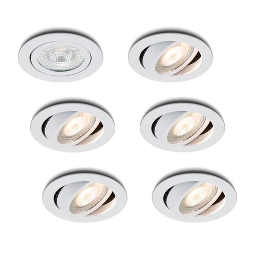 Ledisons LED-inbouwspot Vivaro wit 5W interne driver, Huis en Inrichting, Lampen | Spots