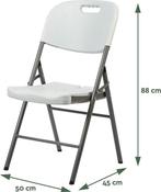 2dekans | BRASQ Klapstoel - Vouwstoel - Opvouwbare stoel, Huis en Inrichting, Ophalen of Verzenden, Zo goed als nieuw