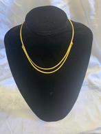 Halsketting - 18 karaat Geel goud - 18-karaats gouden, Sieraden, Tassen en Uiterlijk, Kettingen, Nieuw