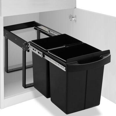 VidaXL inbouwprullenbak, uitrekbaar, 41.8 x 34 x 41.3 cm, Zakelijke goederen, Horeca | Meubilair en Inrichting, Ophalen