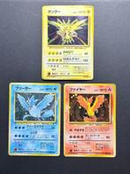 Pokémon - 3 Card - Moltres, Articuno, Zapdos Holo - WOTC -, Nieuw