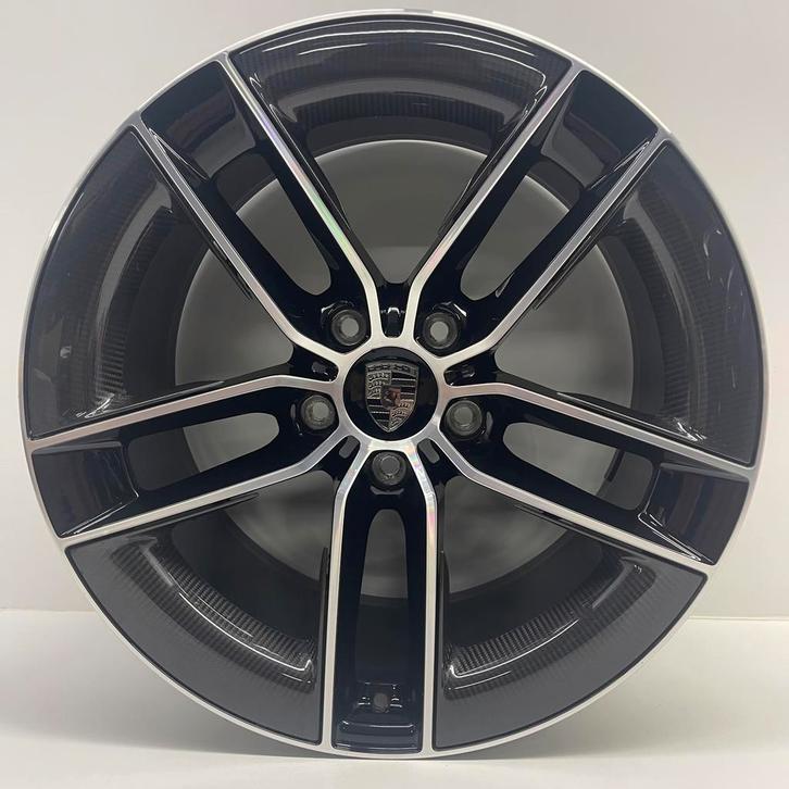 Porsche 992/2 ORIGINELE 20/21inch  CARBON met banden, Auto-onderdelen, Banden en Velgen, 21 inch, 315 mm, Personenwagen, Gebruikt