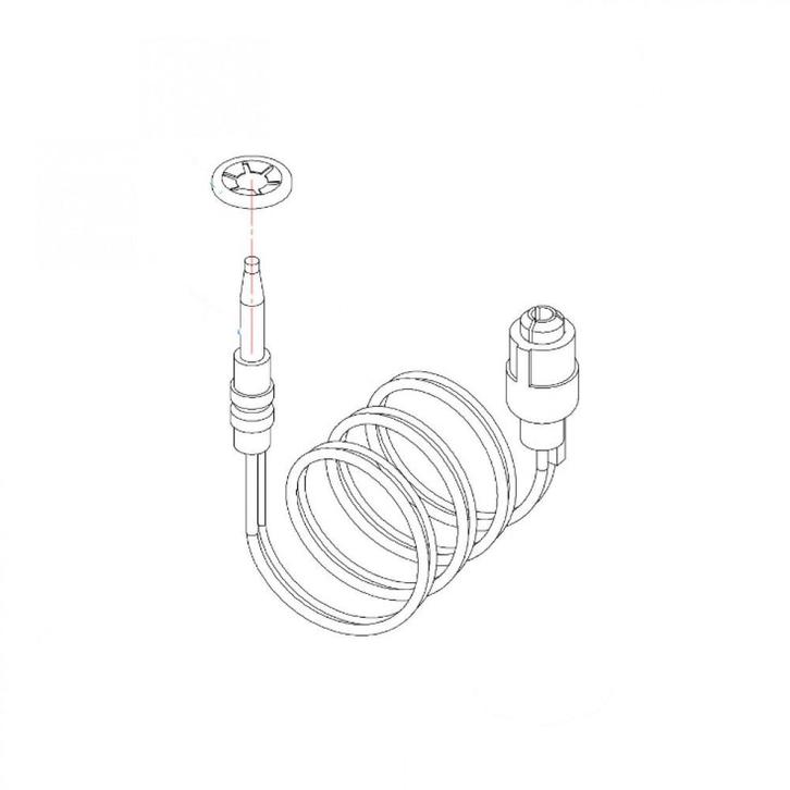 Dometic Thermokoppel PI8063 350mm, Caravans en Kamperen, Camper-accessoires, Ophalen of Verzenden