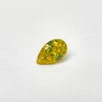 1 pcs Diamant (Natuurlijk gekleurd) - 1.23 ct - Peer - Fancy, Nieuw