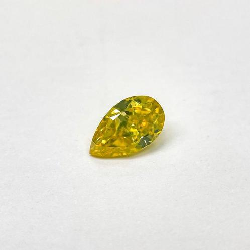 1 pcs Diamant (Natuurlijk gekleurd) - 1.23 ct - Peer - Fancy, Sieraden, Tassen en Uiterlijk, Edelstenen