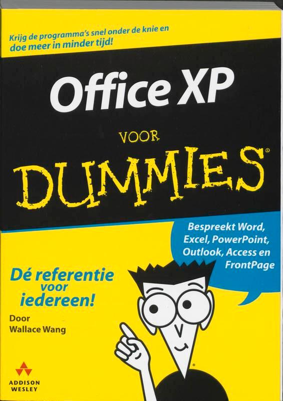 Office XP voor Dummies / Voor Dummies 9789043004848 W. Wang, Boeken, Informatica en Computer, Gelezen, Verzenden