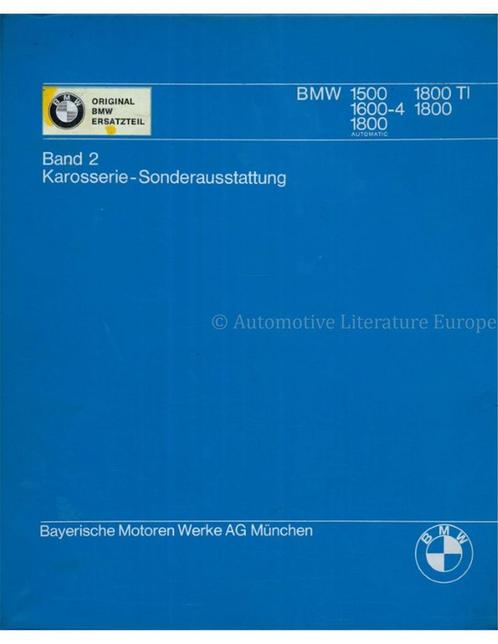 1973 BMW 1600 | 1602 | 1802 | 2002 ONDERDELEN CATALOGUS, Auto diversen, Handleidingen en Instructieboekjes