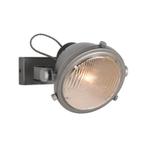 LABEL51 - Wandlamp Tuk-Tuk - Burned Steel Metaal, Huis en Inrichting, Lampen | Wandlampen, Nieuw, Industrieel, Metaal, Ophalen