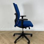 Haworth Comforto 39 bureaustoel, blauw - zwart, Gebruikt, Zwart, Ophalen of Verzenden, Bureaustoel