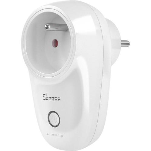 SONOFF S26R2ZBTPE tussenstekker - Zigbee 3.0 - met penaarde, Doe-het-zelf en Verbouw, Elektra en Kabels, Zo goed als nieuw, Ophalen of Verzenden