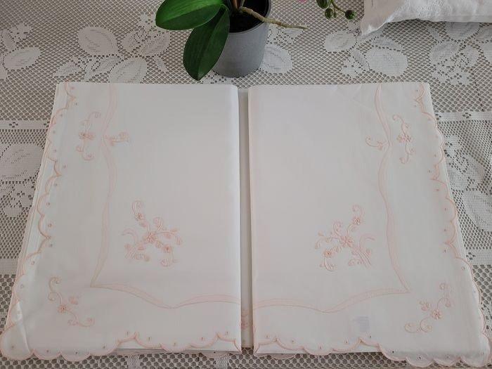 Laken - 285 cm - 270 cm, Antiek en Kunst, Antiek | Kleden en Textiel