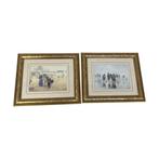 Edouard Van Goethem - Schilderijen - Twee stuks