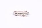 Verlovingsring - 14 karaat Witgoud - 0.30ct. tw. Diamant