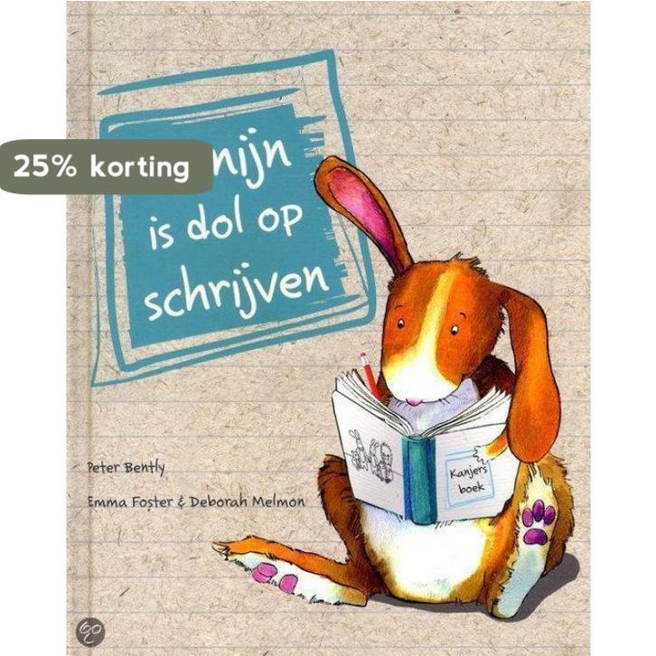 Konijn is dol op schrijven 9781472322456, Boeken, Literatuur, Zo goed als nieuw, Verzenden
