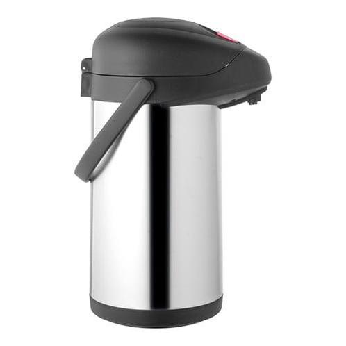 Pompkan | RVS | Dubbelwandig | Met Draaibare Voet | 4L |, Zakelijke goederen, Horeca | Keukenapparatuur, Nieuw in verpakking, Verzenden