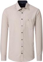Casa Moda Overhemd Structure Beige maat 4XL Heren, Kleding | Heren, Verzenden, Nieuw, Beige, Casa Moda