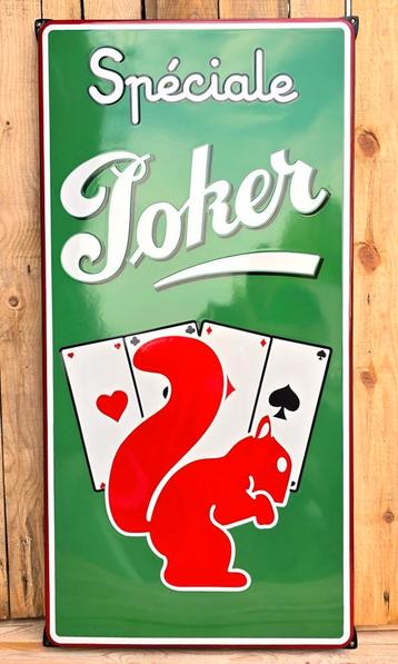 Joker Bier reclamebord beschikbaar voor biedingen