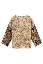 -50% Summum  Summum 2s3263-12175 top flower print  maat 40, Kleding | Dames, Verzenden, Nieuw