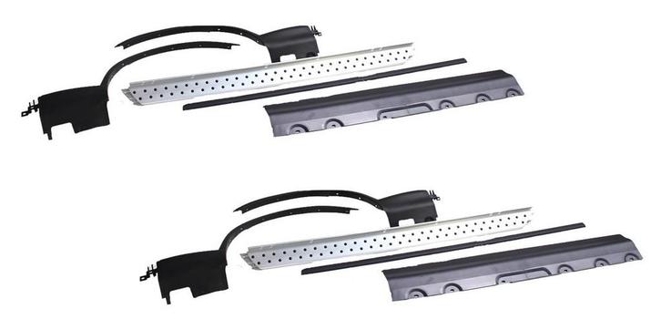 Running boards (set) met spatbordverbreders | BMW | X5 2000-, Auto diversen, Tuning en Styling, Verzenden